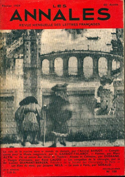 Les annales n°100 : Le rôle de la marine dans le monde de demain - Collectif - Livre
