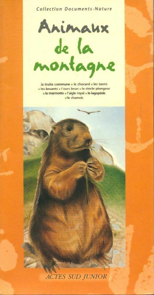 Les animaux de la montagne - Collectif - Livre
