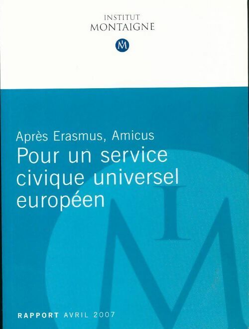 Pour un service civique universel européen - Collectif - Livre