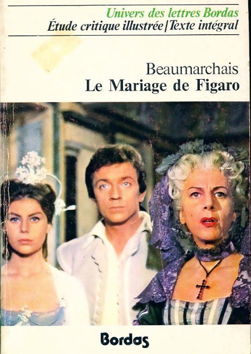 Le mariage de Figaro - Beaumarchais, Pierre-Augustin Beaumarchais - Livre
