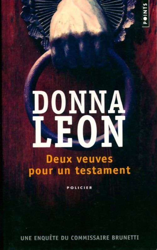 Deux veuves pour un testament - Donna Leon - Livre