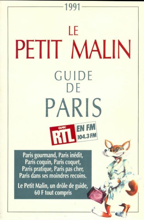 Guide de paris 1991 - Collectif - Livre