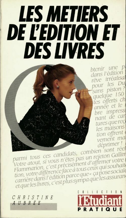 Les métiers de l'édition et des livres - Christine Aubrée - Livre
