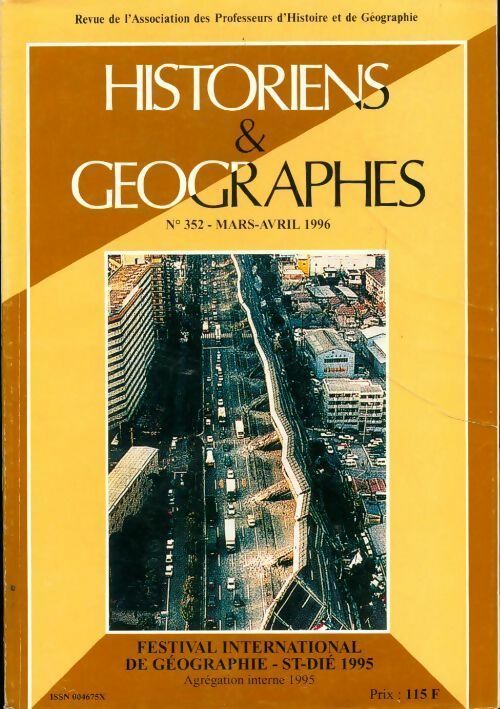 Historiens & géographes n°352 - Collectif - Livre