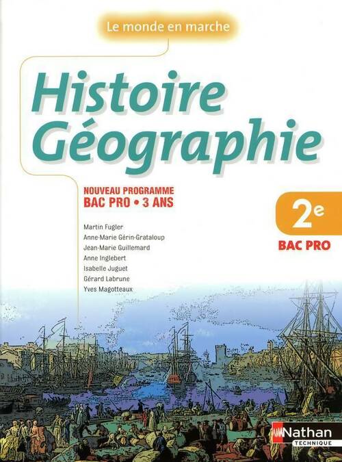Histoire-géographie Seconde Bac pro - Martin Fugler - Livre