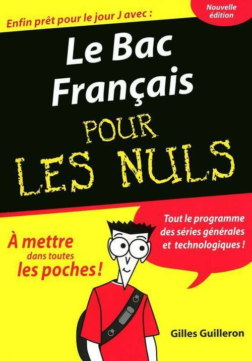 Le bac français pour les nuls 2009 - Gilles Guilleron - Livre