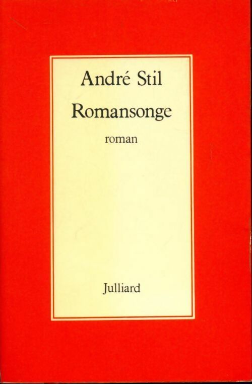 Romansonge - André Stil - Livre