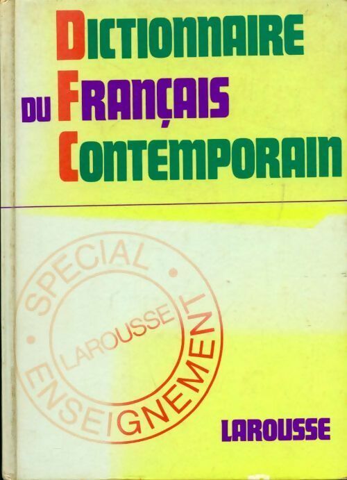 Dictionnaire du français contemporain - Collectif - Livre