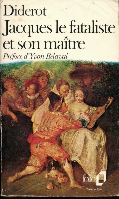 Jacques le fataliste - Denis Diderot, Collectif - Livre