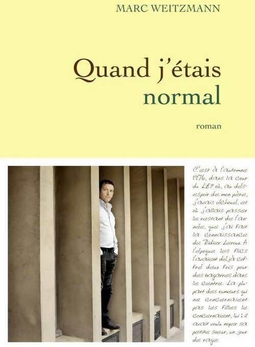 Quand j'étais normal - Marc Weitzmann - Livre