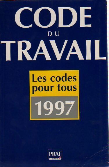 Code du travail 1997 - Collectif - Livre