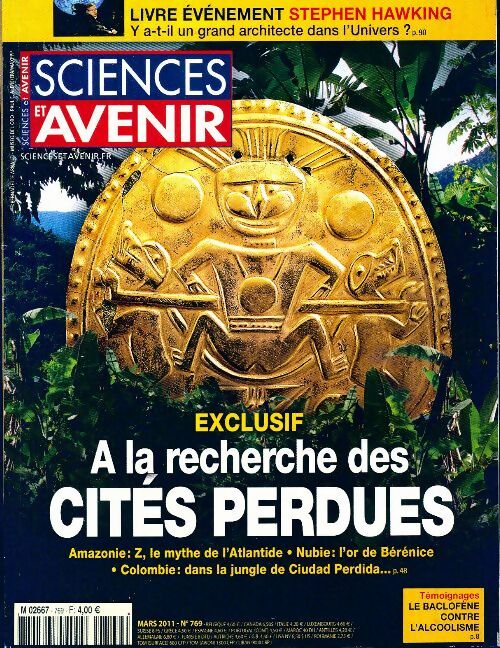 Sciences et avenir n°769 : A la recherche des cités perdues - Collectif - Livre