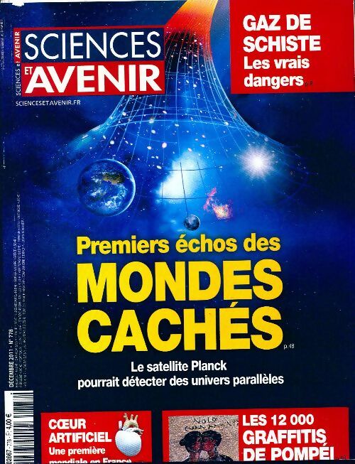 Sciences et avenir n°778 : Premiers échos des mondes cachées - Collectif - Livre