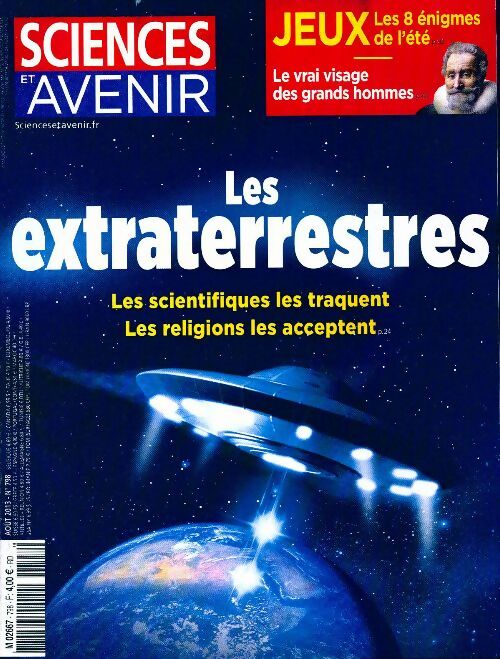 Sciences et avenir n°798 : Les extraterrestres - Collectif - Livre
