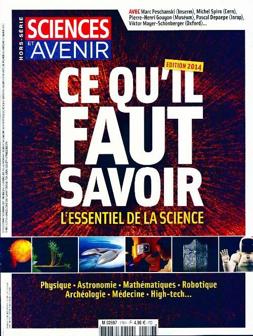 Science et avenir Hors-Série n°176 : Ce qu'il faut savoir - Collectif - Livre