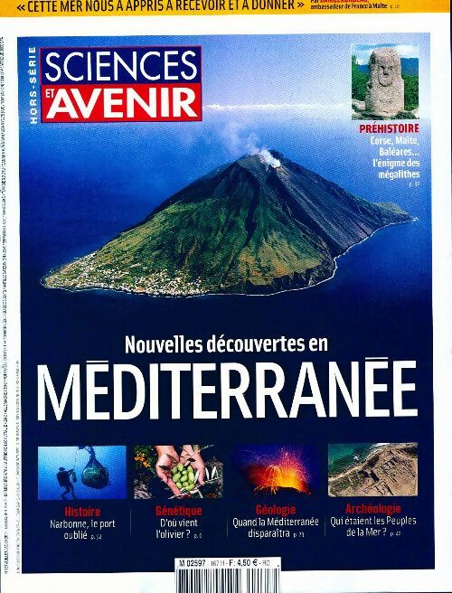 Science et avenir Hors-Série n°167 : Nouvelles découvertes en Méditerranée - Collectif - Livre