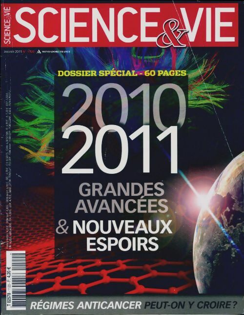 Science & vie n°1120 : 2010-2011 : Grandes avancées - Collectif - Livre