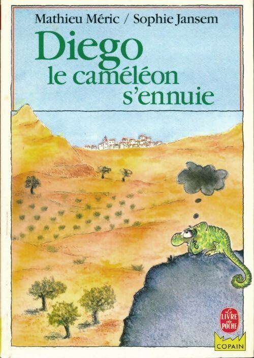 Diego le caméléon s'ennuie - Matthieu Méric - Livre