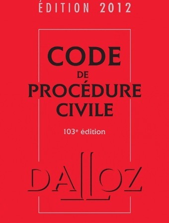Code de procédure civile 2012 - Collectif - Livre