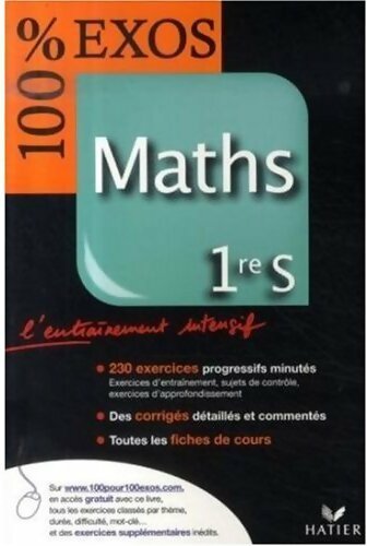 Maths 1ère S - Edith Lemaire - Livre