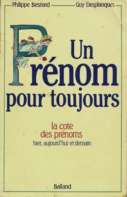 Un prénom pour toujours - Guy Desplanques - Livre