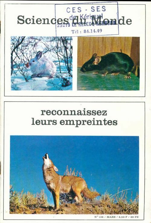 Reconnaissez leurs empreintes - Collectif - Livre