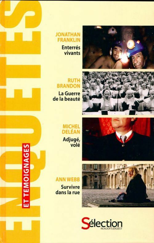 Enterrés vivants / La guerre de la beauté / Adugé volé / Survivre dans la rue - Collectif - Livre