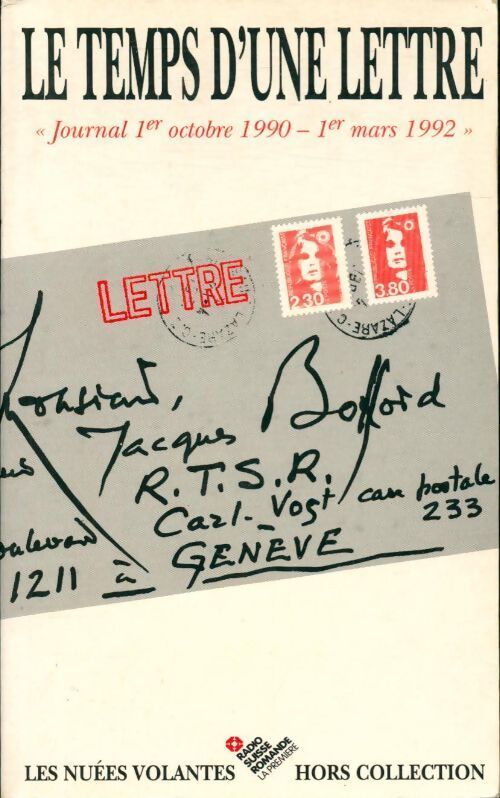 Le temps d'une lettre - Jacques Bofford - Livre