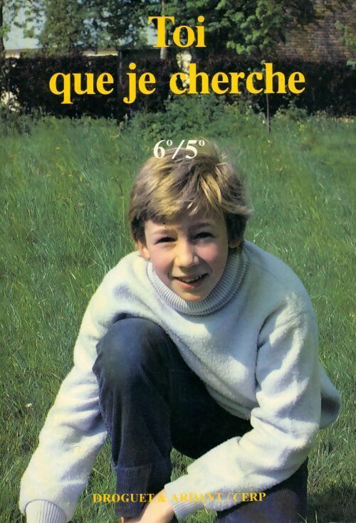 Toi que je cherche 6e/5e - Anne-Marie David - Livre
