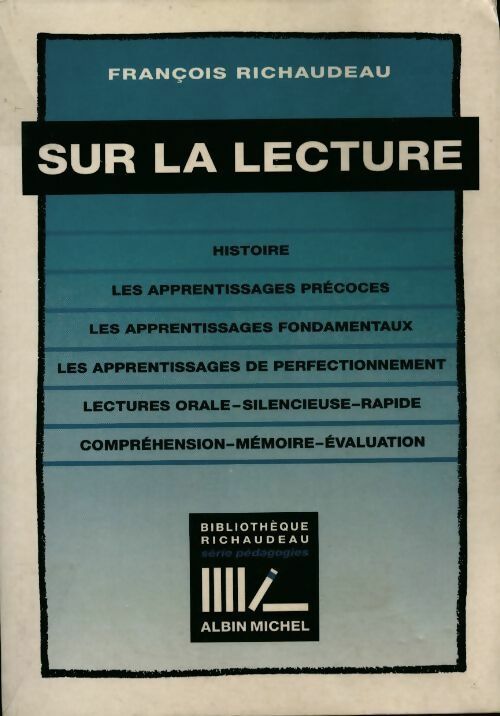 Sur la lecture - Richaudeau - Livre