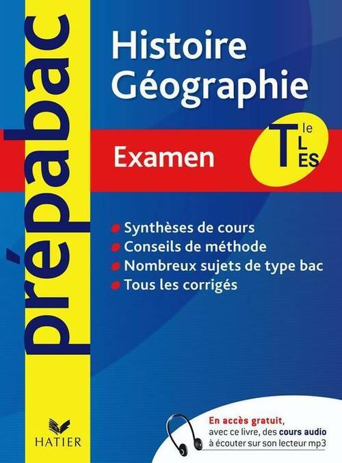 Histoire-géographie Terminales L, ES - Elisabeth Brisson - Livre