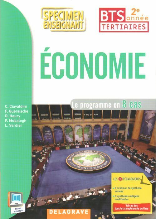 Economie BTS 2e année - C. Ciavaldini - Livre