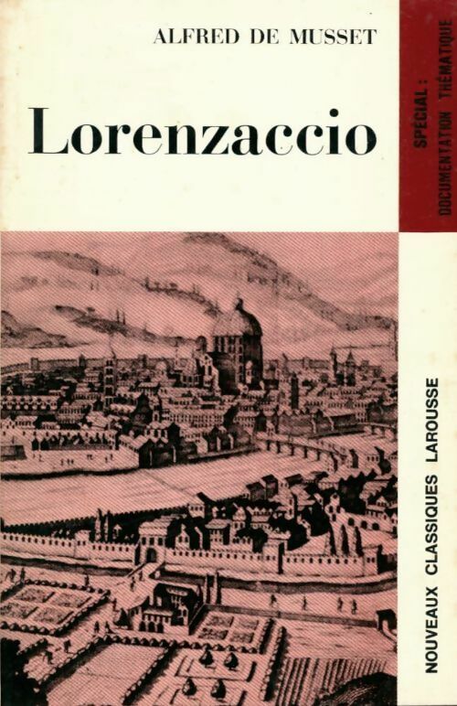 Lorenzaccio - Alfred De Musset - Livre