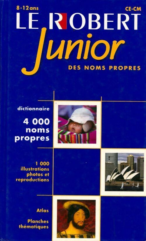 Le Robert junior des noms propres CE-CM - Collectif - Livre