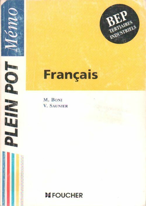 Français BEP - Michèle Boni - Livre