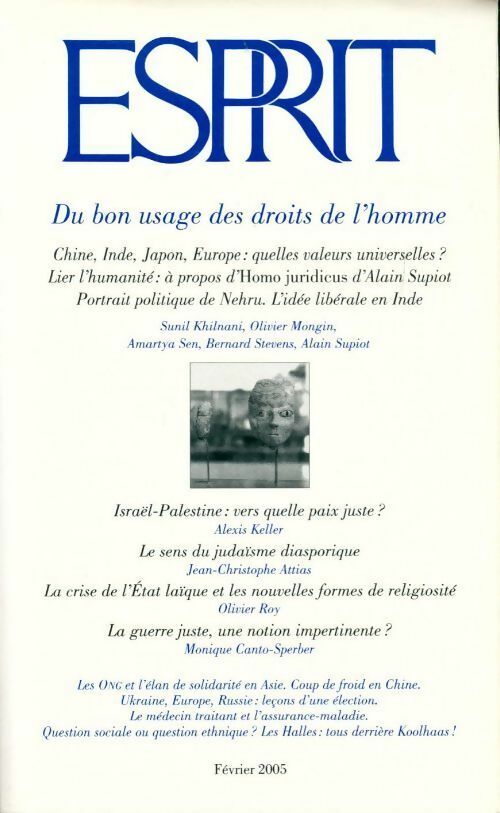 Esprit n°312 : Du bon usage des droits de l'homme - Collectif - Livre