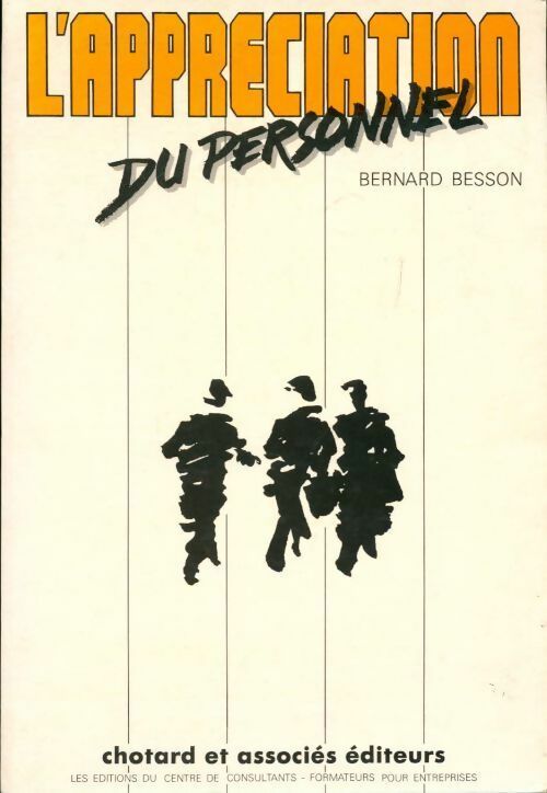 L'appréciation du personnel - Bernard Besson - Livre