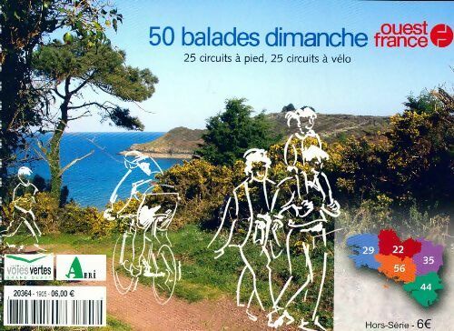50 balades dimanche - Collectif - Livre