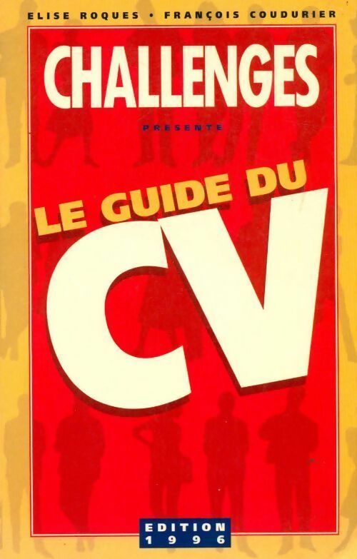 Le guide du CV - François Coudurier - Livre