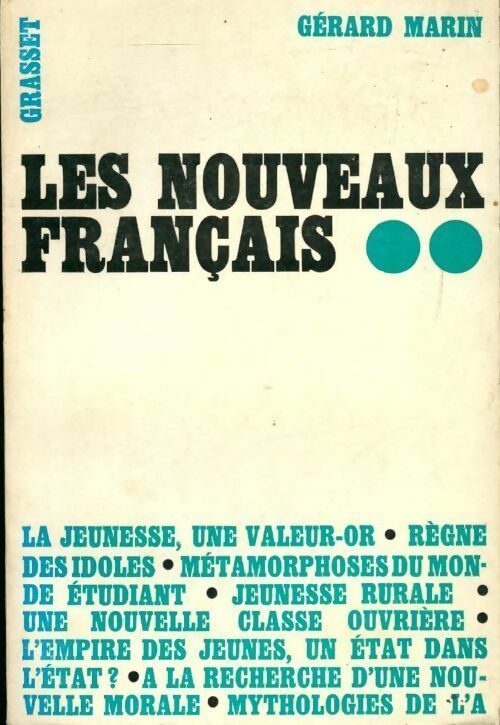 Les nouveaux français - Gérard Marin - Livre