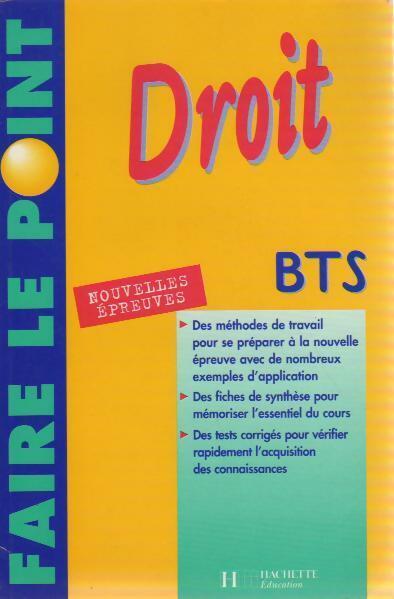 Droit BTS - Philippe Senaux - Livre
