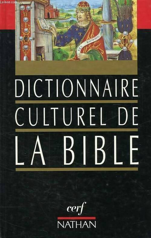 Dictionnaire culturel de la Bible - Collectif - Livre