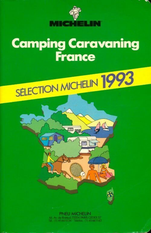 Camping caravaning France 1993 - Collectif - Livre