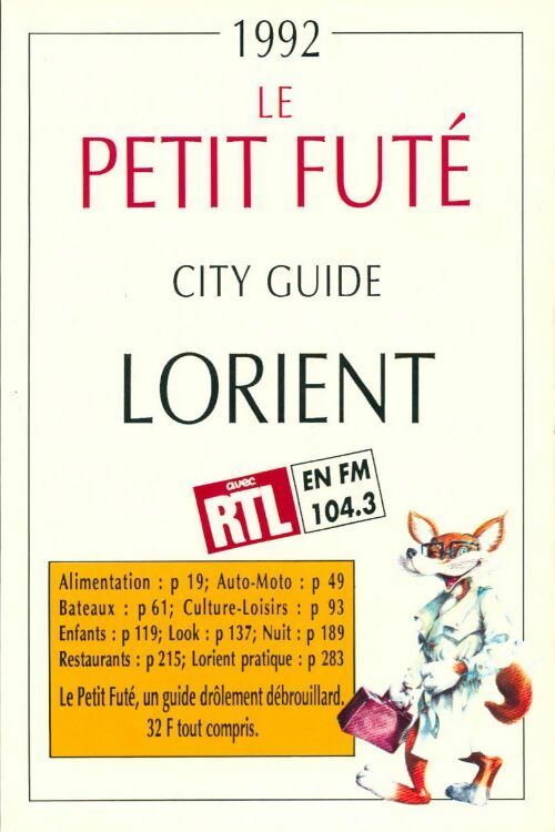 Lorient city guide - Collectif - Livre