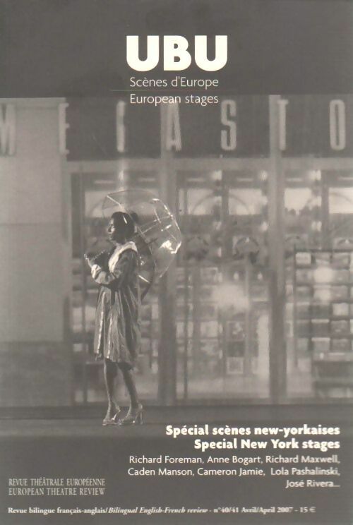 Ubu n°40/41. Scènes d'Europe - Collectif - Livre