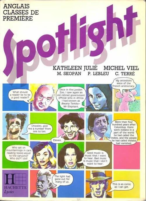 Spotlight Anglais 1ère - Collectif - Livre