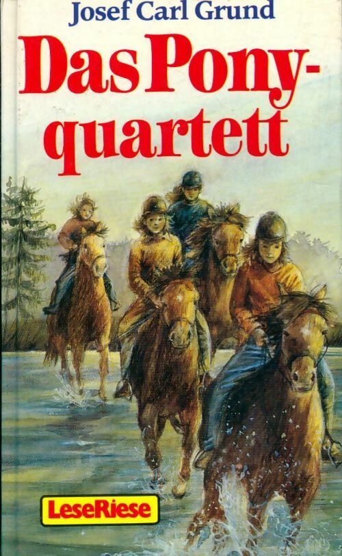 Das ponyquartett - Josef Carl Grund - Livre