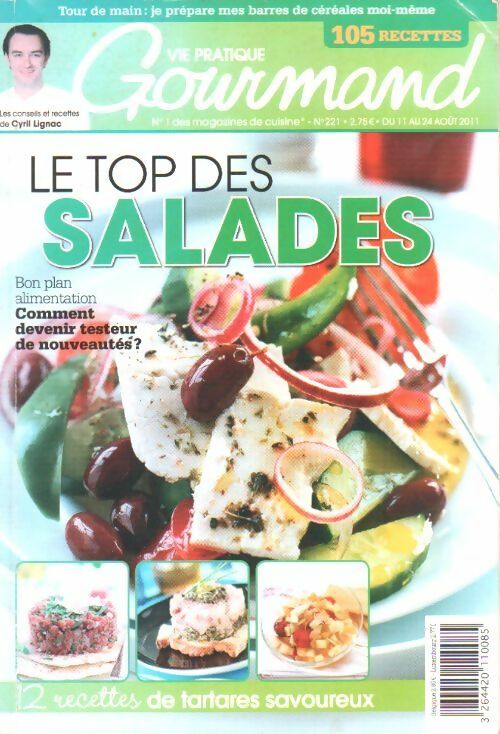 Gourmand n°309. Le top des salades - Collectif - Livre