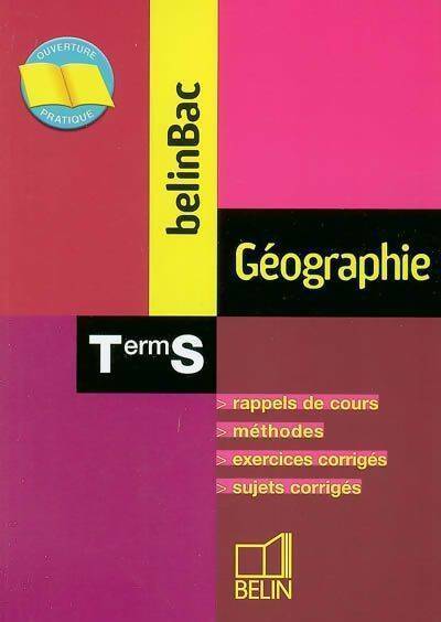 Géographie Terminale S - Bruno Stary - Livre
