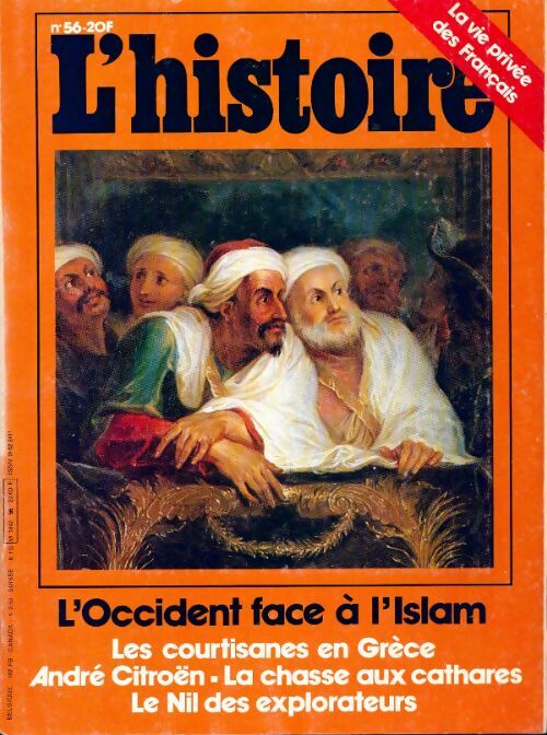 L'histoire n°56 : L'occident face à l'islam - Collectif - Livre